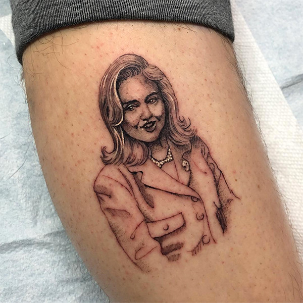 Hillary Clinton Honored by SNL's Pete Davidson's Tattoo of Her E! News